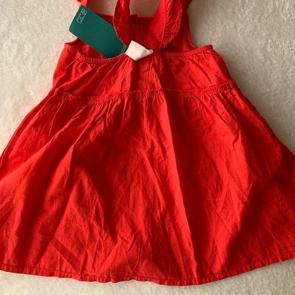 H&M NWT babygirl red dress - Picture 5 of 11